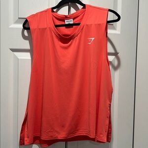 Gymshark Coral Sleeveless Top